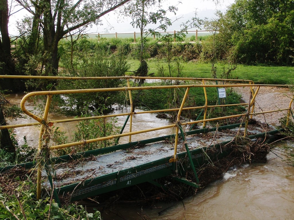 le pont du Christian sur l'Amezule