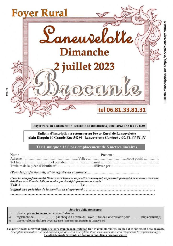 bulletin d'inscription brocante 2023 par mail (2)